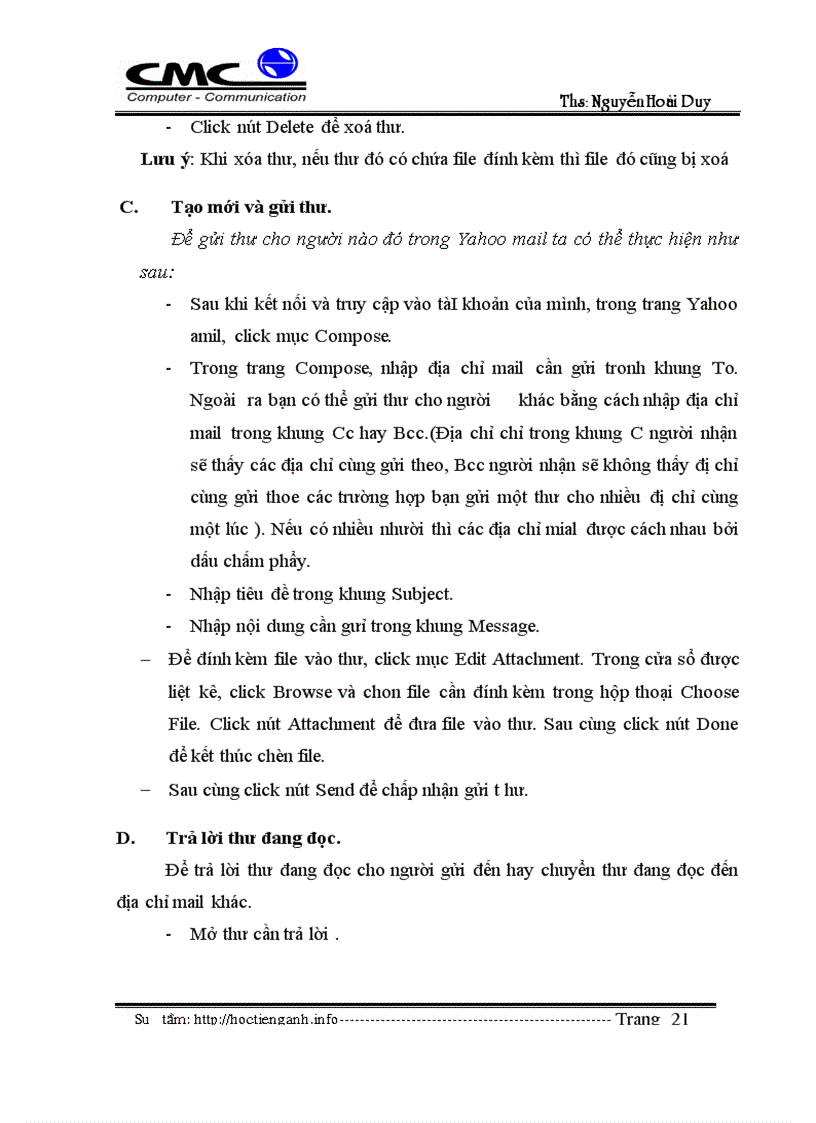 image for page Internet Mail