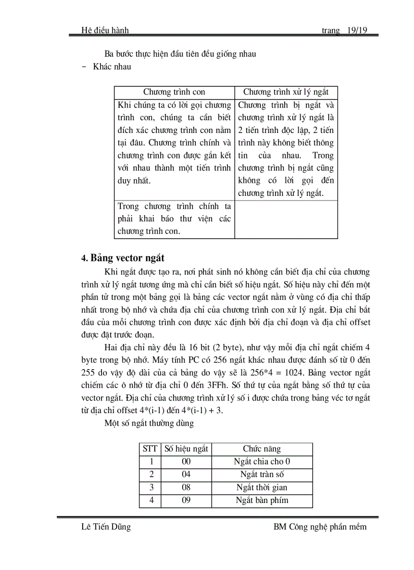 image for page Bài giảng môn Hệ Điều Hành