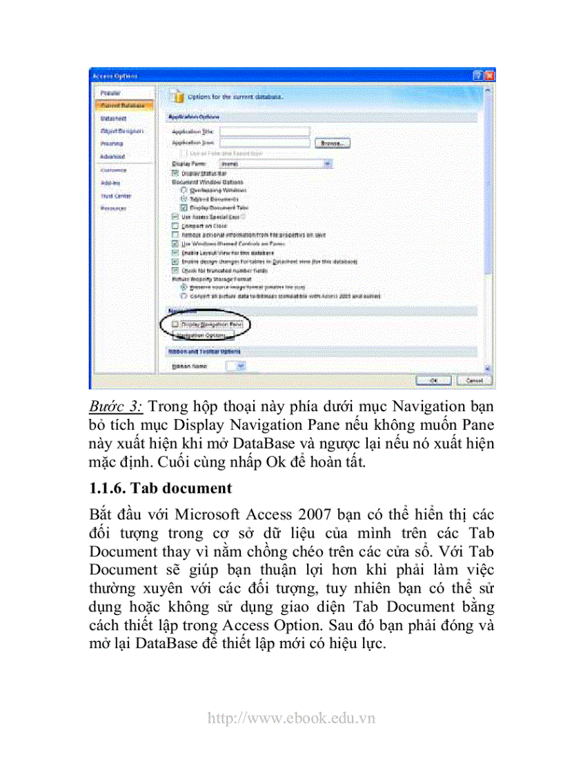 image for page Giáo trình Access 2007 dành cho các bạn mới bắt đầu học Access