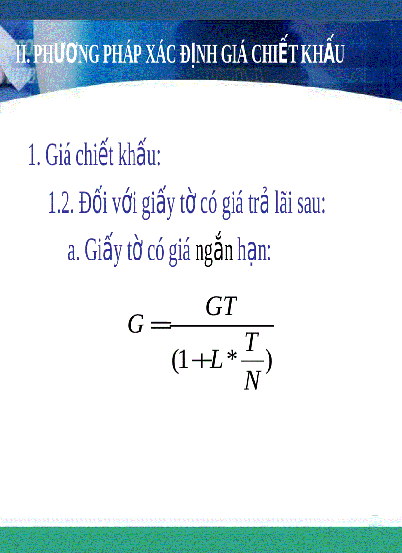 image for page Những vấn đề chung về nghiệp vụ chiết khấu