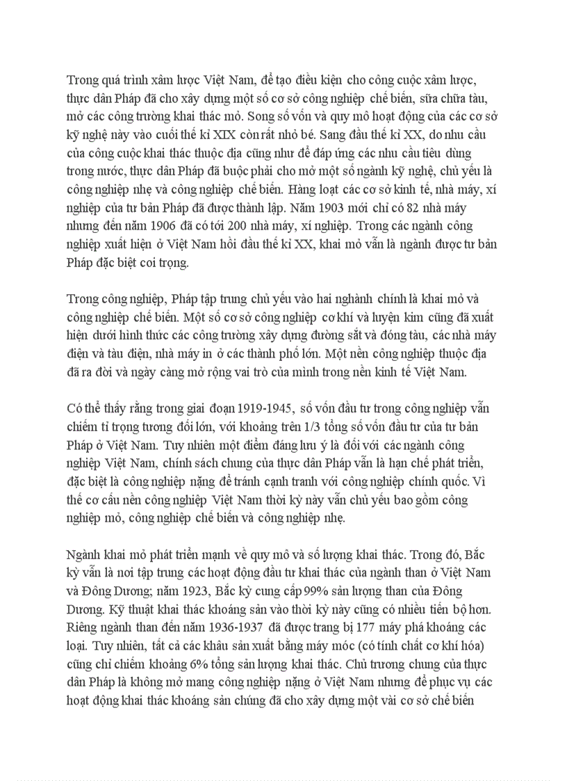 image for page Tác động tích cực và hạn chế của công cuộc tư bản hoá của thực dân Pháp ở Việt Nam từ 1858 1945