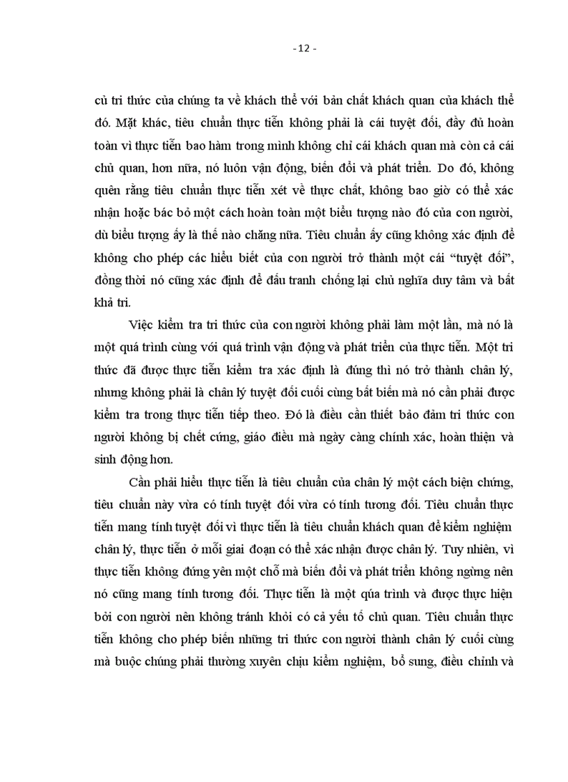 image for page Vai trò của thực tiễn đối với nhận thức