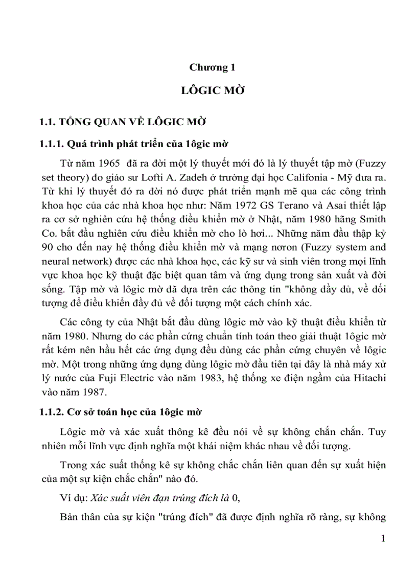 image for page Hệ mờ và nơron trong kỹ thuật điều khiển