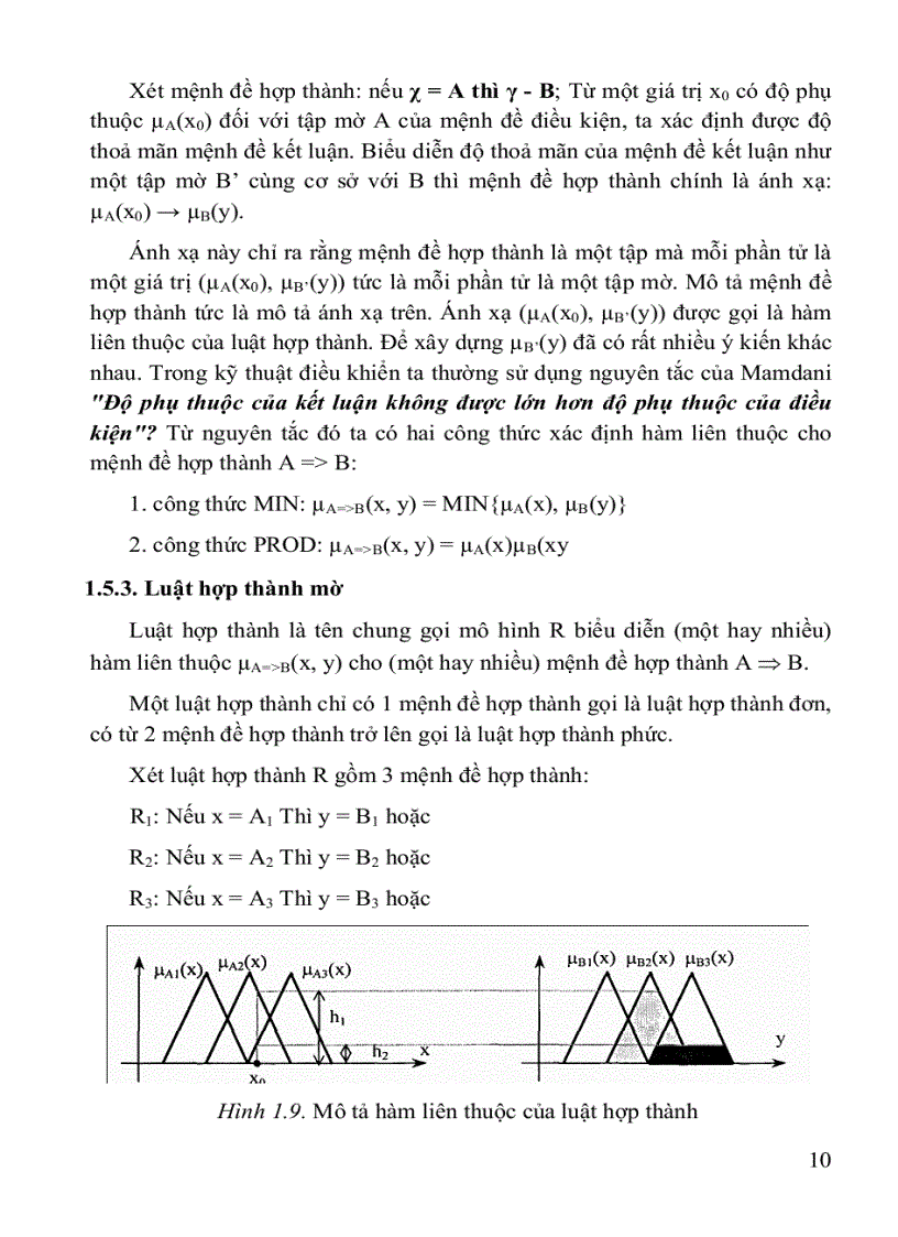 image for page Hệ mờ và nơron trong kỹ thuật điều khiển