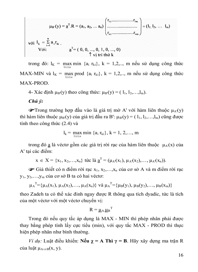 image for page Hệ mờ và nơron trong kỹ thuật điều khiển