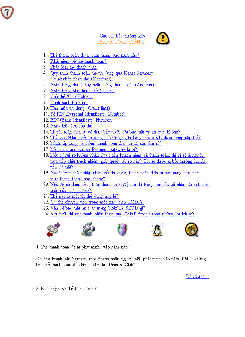 image for page Các câu hỏi thường gặp về thẻ thanh toán