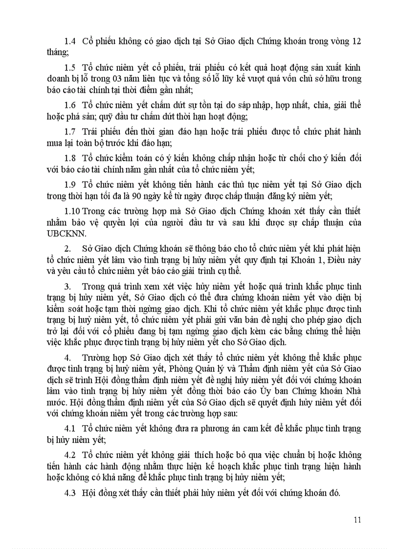 image for page Quy chế niêm yết trên sở giao dịch chứng khoán