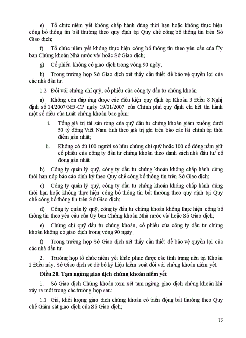 image for page Quy chế niêm yết trên sở giao dịch chứng khoán