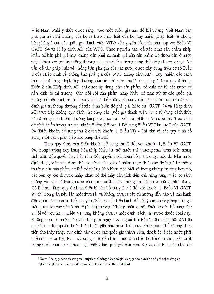 image for page Quy chế nền kinh tế phi thị trường và vấn đề minh bạch để ứng phó với các vụ kiện bán phá giá