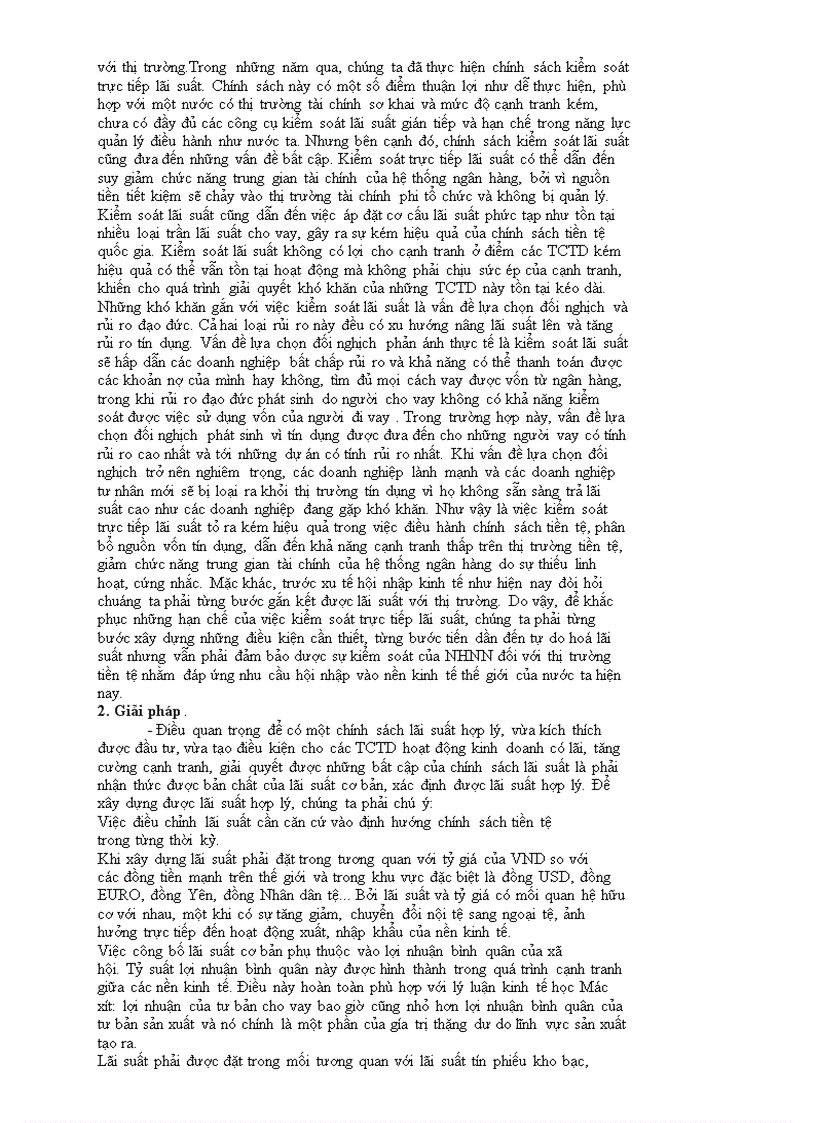 image for page Lý thuyết về lãi suất