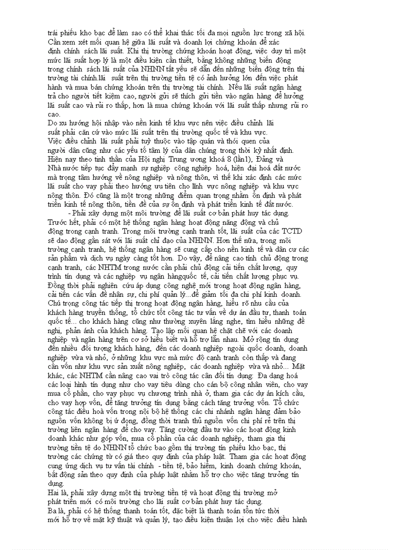 image for page Lý thuyết về lãi suất