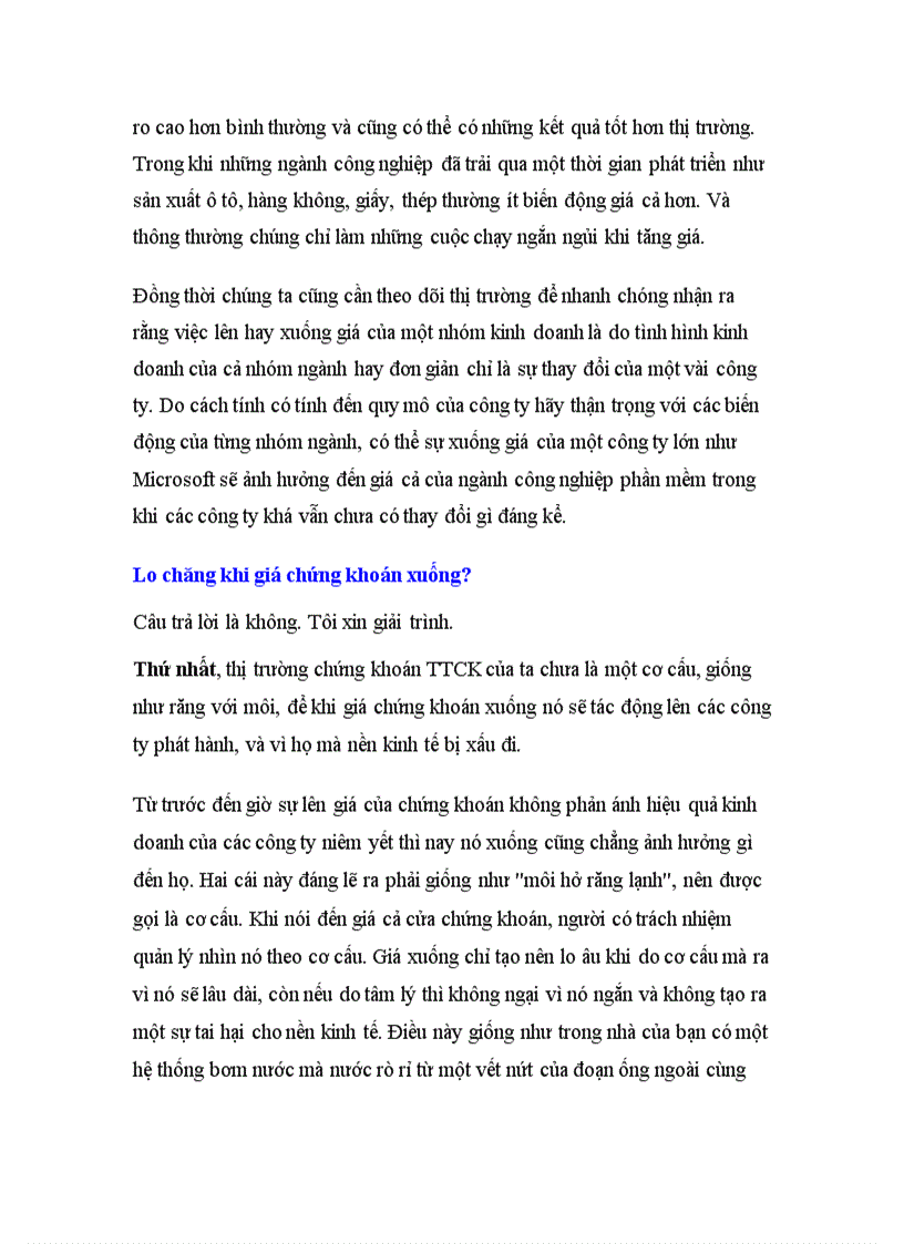 image for page Tổng quan về Thị trường chứng khoán