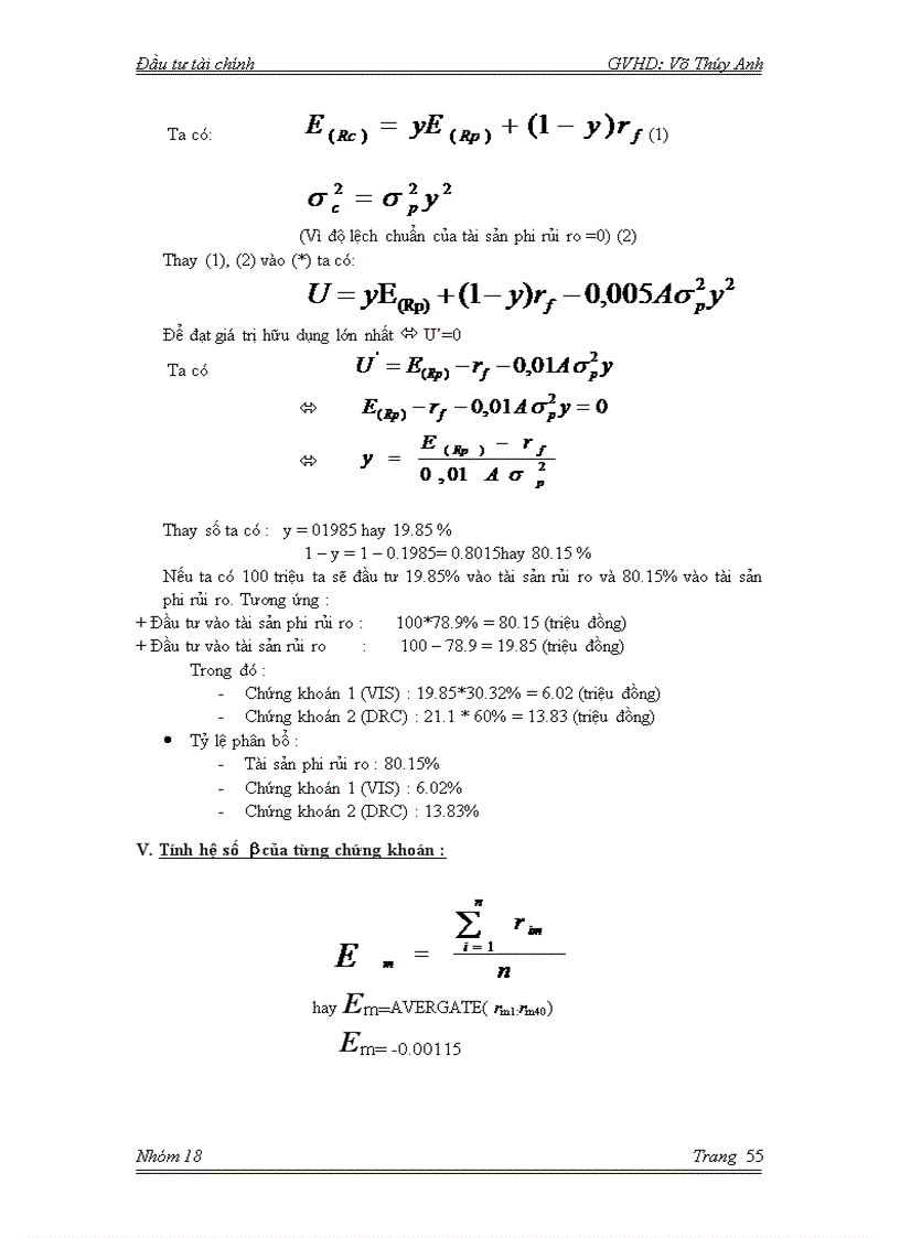 image for page Đầu tư tài chính Thuyết trình