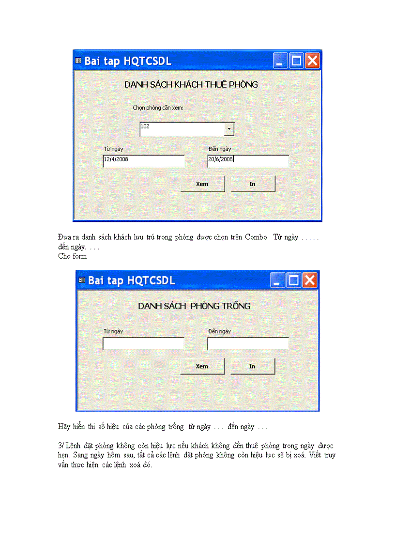 image for page Hướng dẫn làm đồ án HỆ QUẢN TRỊ CƠ SỞ DỮ LIỆU