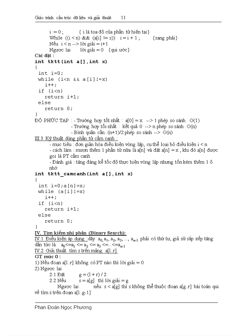 image for page Bài giảng đầy đủ Cấu trúc dữ liệu và giải thuật