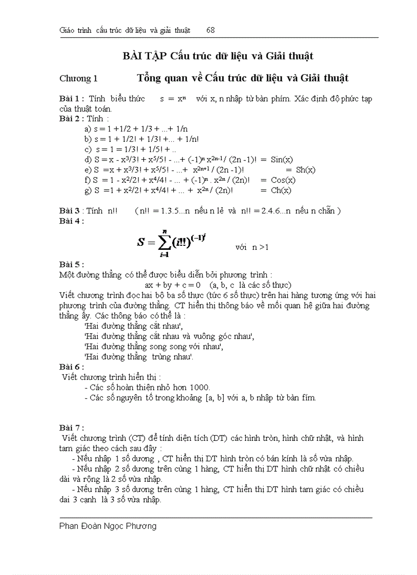 image for page Bài giảng đầy đủ Cấu trúc dữ liệu và giải thuật