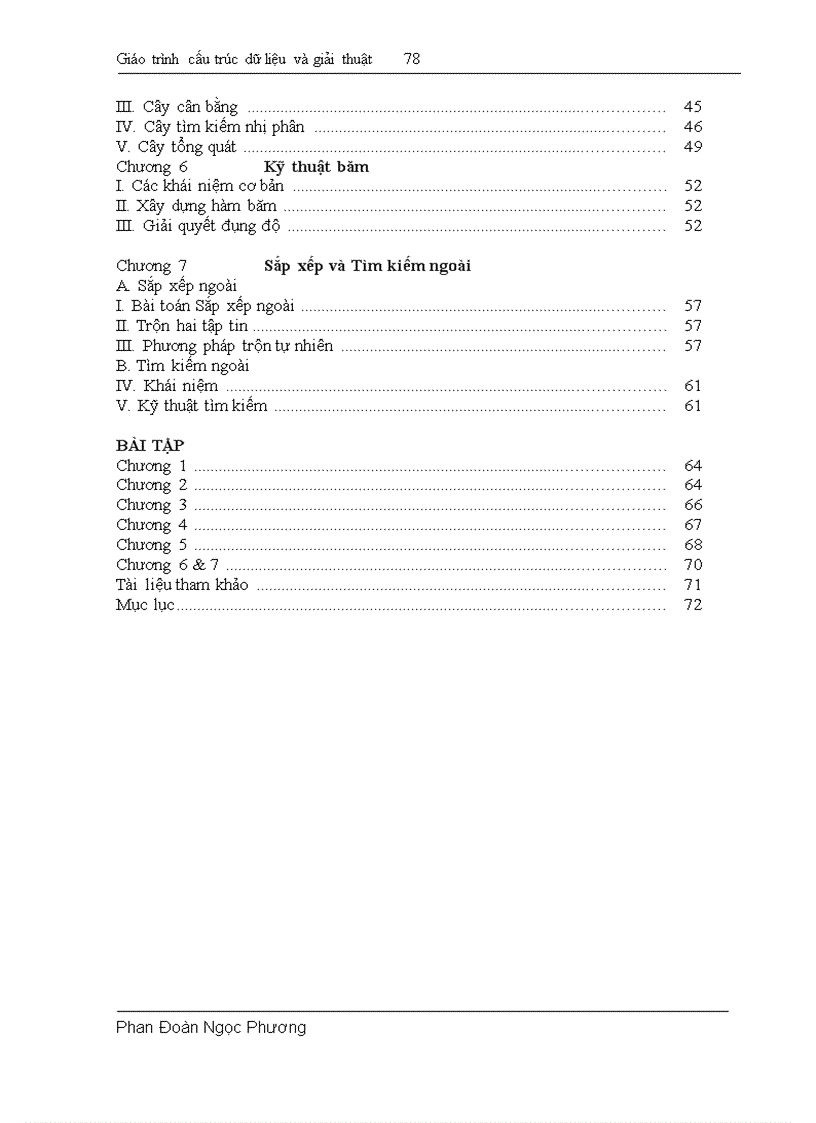 image for page Bài giảng đầy đủ Cấu trúc dữ liệu và giải thuật