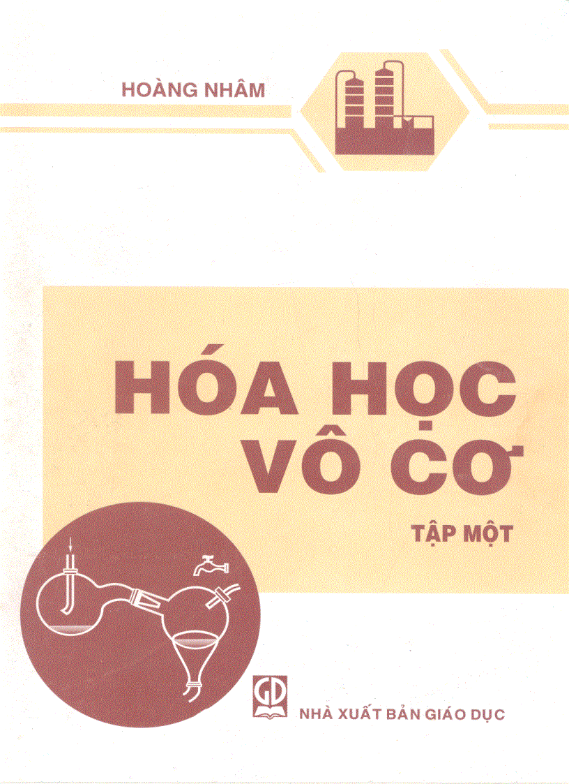 Hóa vô cơ Hoàng Nhâm Tập 1