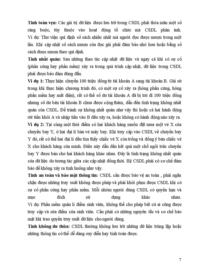 image for page Đề cương bài giảng Cơ sở dữ liệu