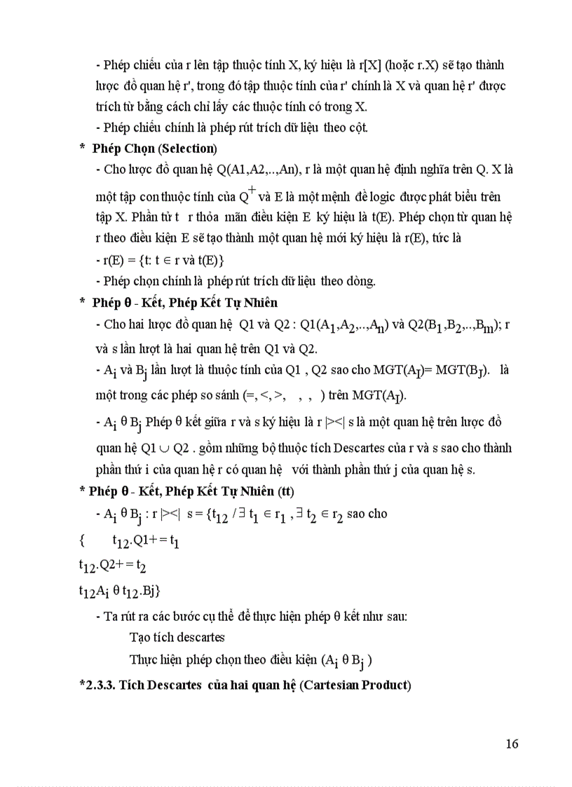 image for page Đề cương bài giảng Cơ sở dữ liệu