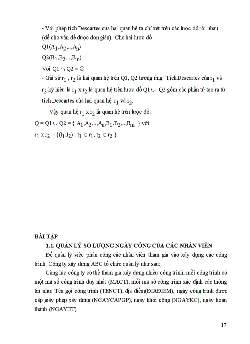 image for page Đề cương bài giảng Cơ sở dữ liệu