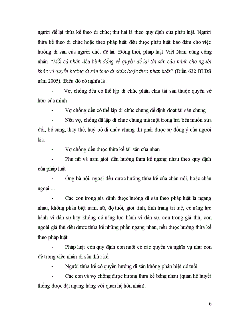 image for page Phân tích nguyên tắc bình đẳng trong quan hệ thừa kế theo quy định của pháp luật