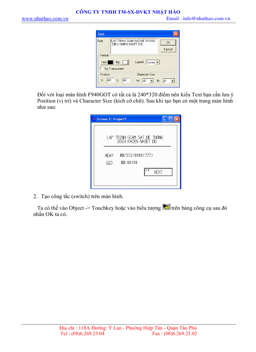 image for page Lập trình HMI PLC mitsu