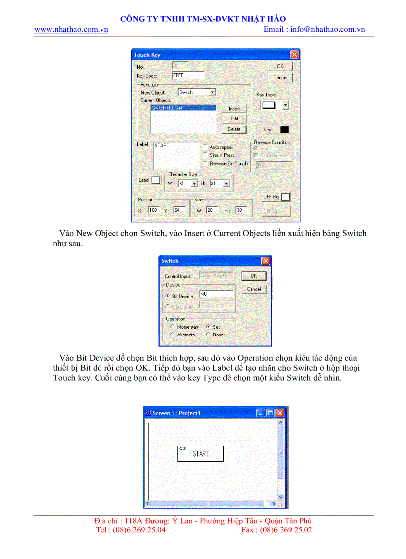 image for page Lập trình HMI PLC mitsu