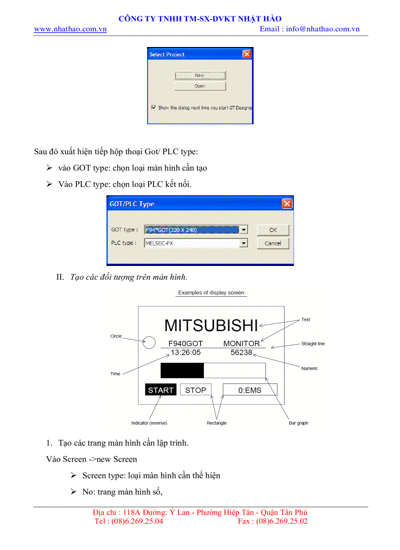 image for page Lập trình HMI PLC mitsu