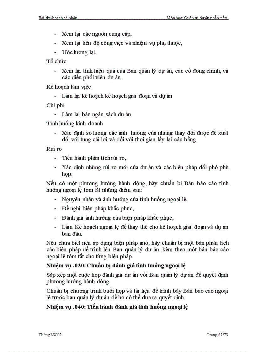 image for page Quản trị dự án phần mềm