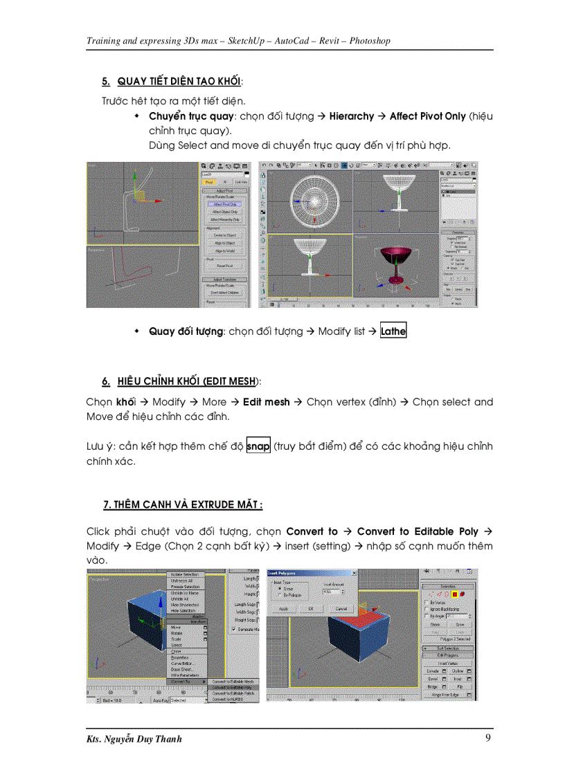 image for page Giáo trình 3Ds Max 9 0
