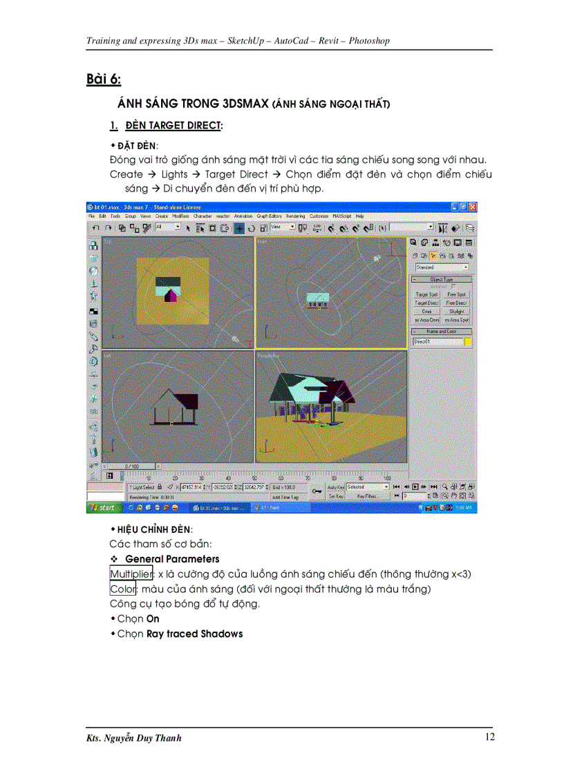 image for page Giáo trình 3Ds Max 9 0