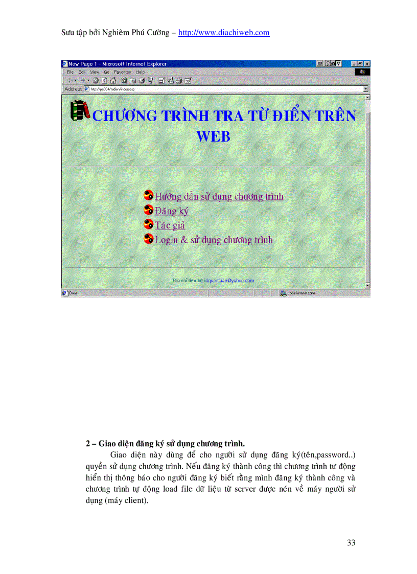 image for page Viết Chương Trình Từ Điển Bằng Visual Basic