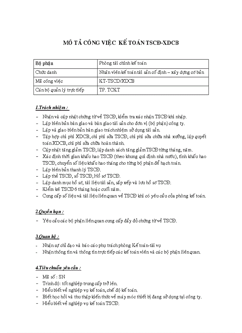image for page Mô tả công việc kế toán tscđ xdcb