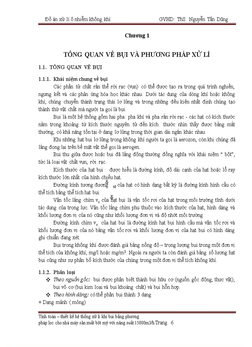 image for page Đồ án Ô nhiễm không khí