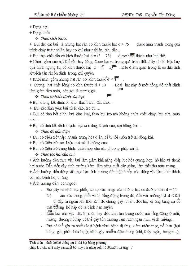 image for page Đồ án Ô nhiễm không khí