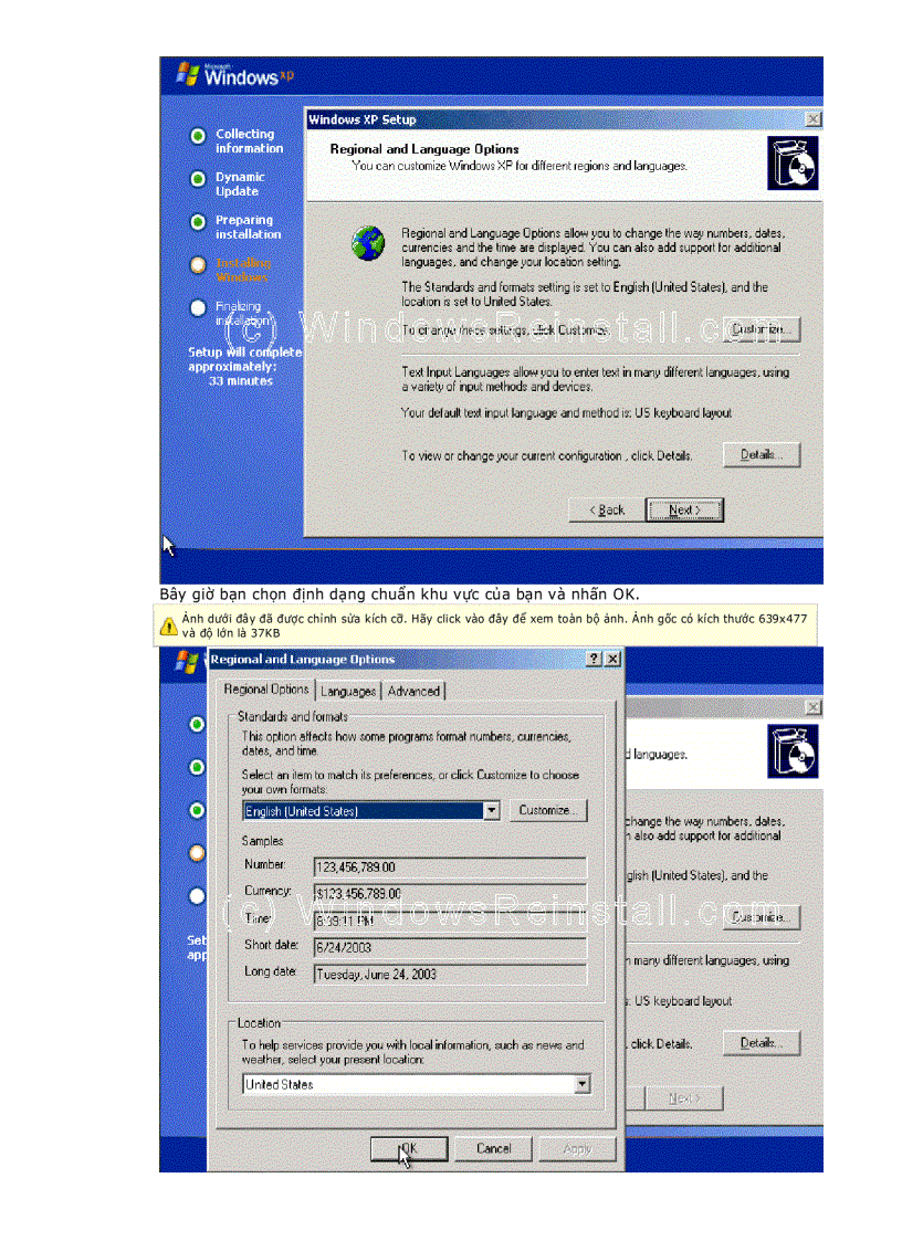 image for page Hướng dẫn cài Windows XP Home bằng đĩa CD ROM