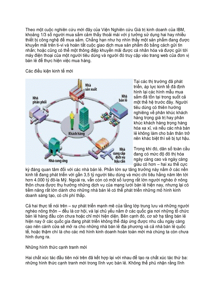 image for page Hướng tới ngành bán lẻ thông minh hơn