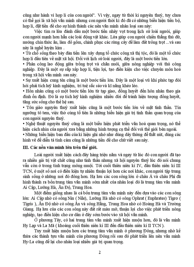 image for page Bài giảng Lịch sử văn minh thế giới