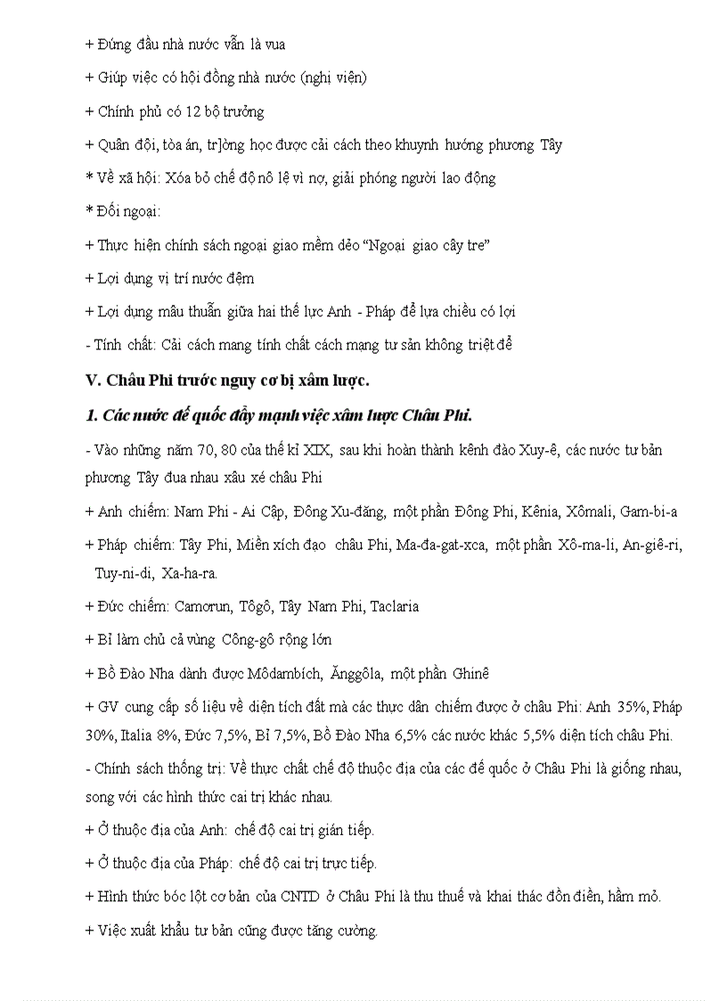 image for page Phương Tây và Các nước Á Phi Mý la tinh thời cận đại