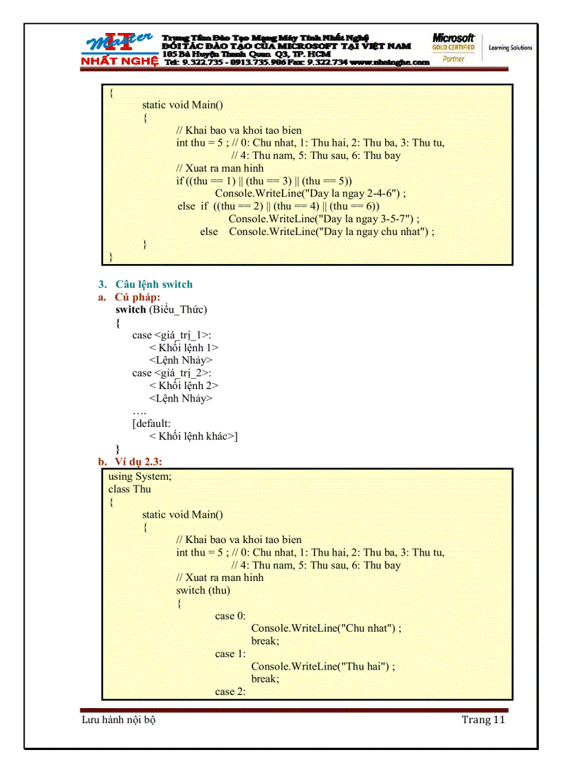 image for page Nhập môn C với viualbasic 2008