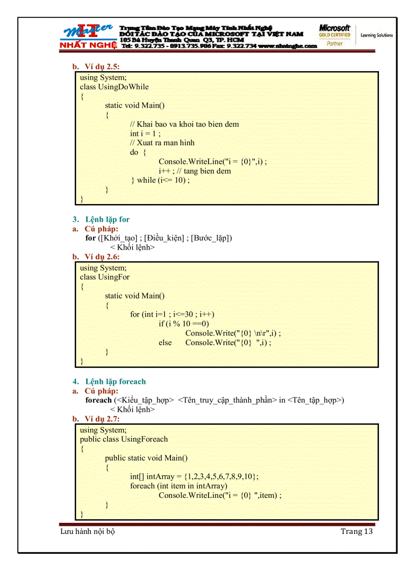 image for page Nhập môn C với viualbasic 2008