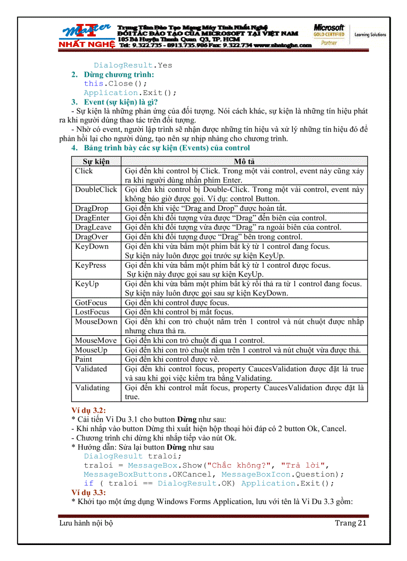 image for page Nhập môn C với viualbasic 2008