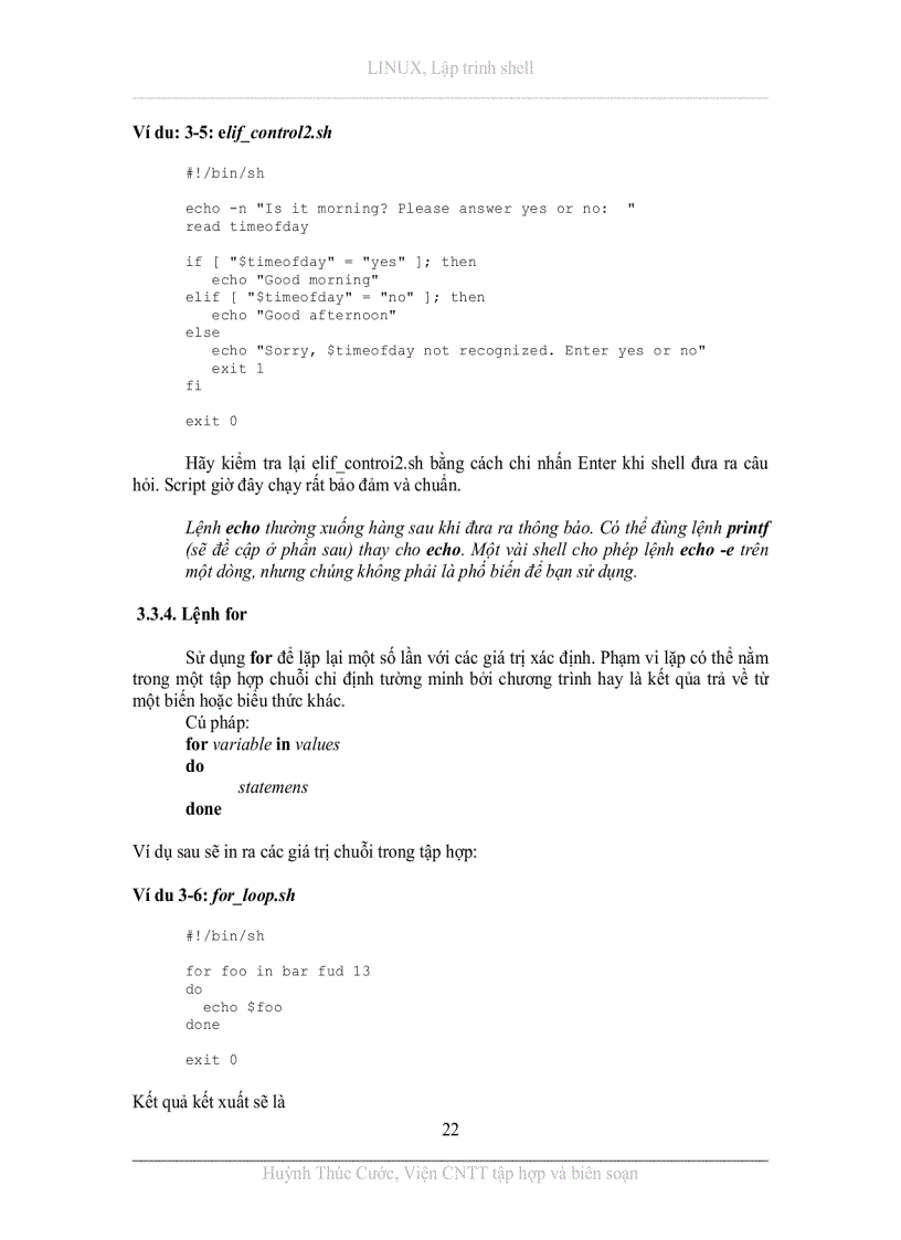 image for page Lập trình Shell Linux cho sinh viên