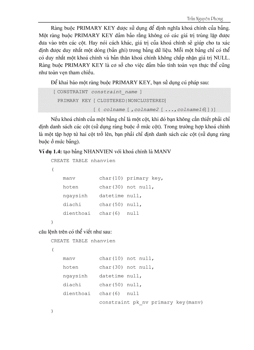 image for page Thực hành SQL