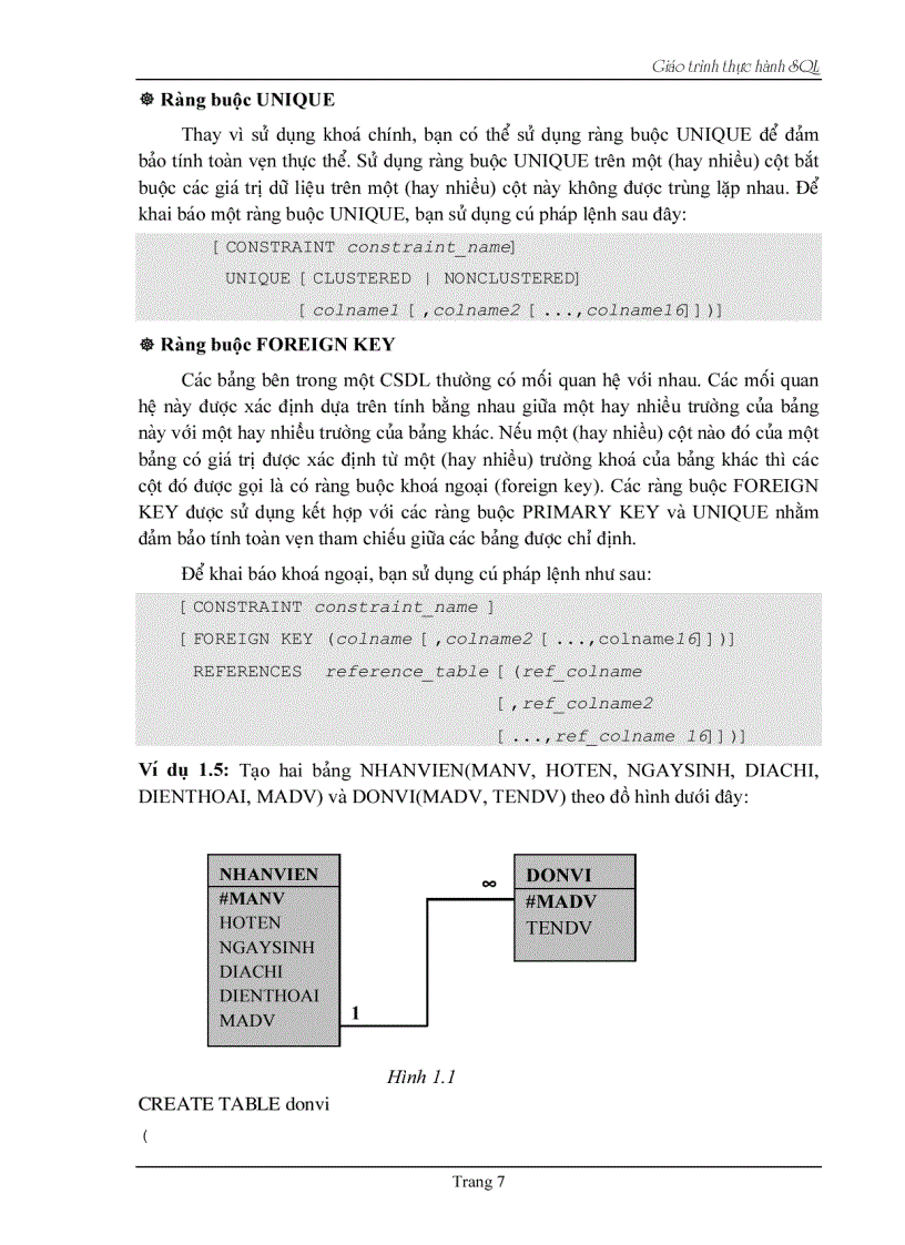 image for page Thực hành SQL