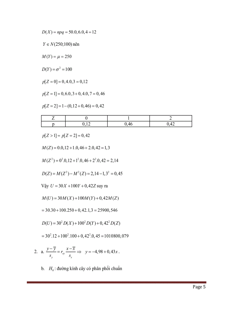 image for page Đề thi xác suất thống kê