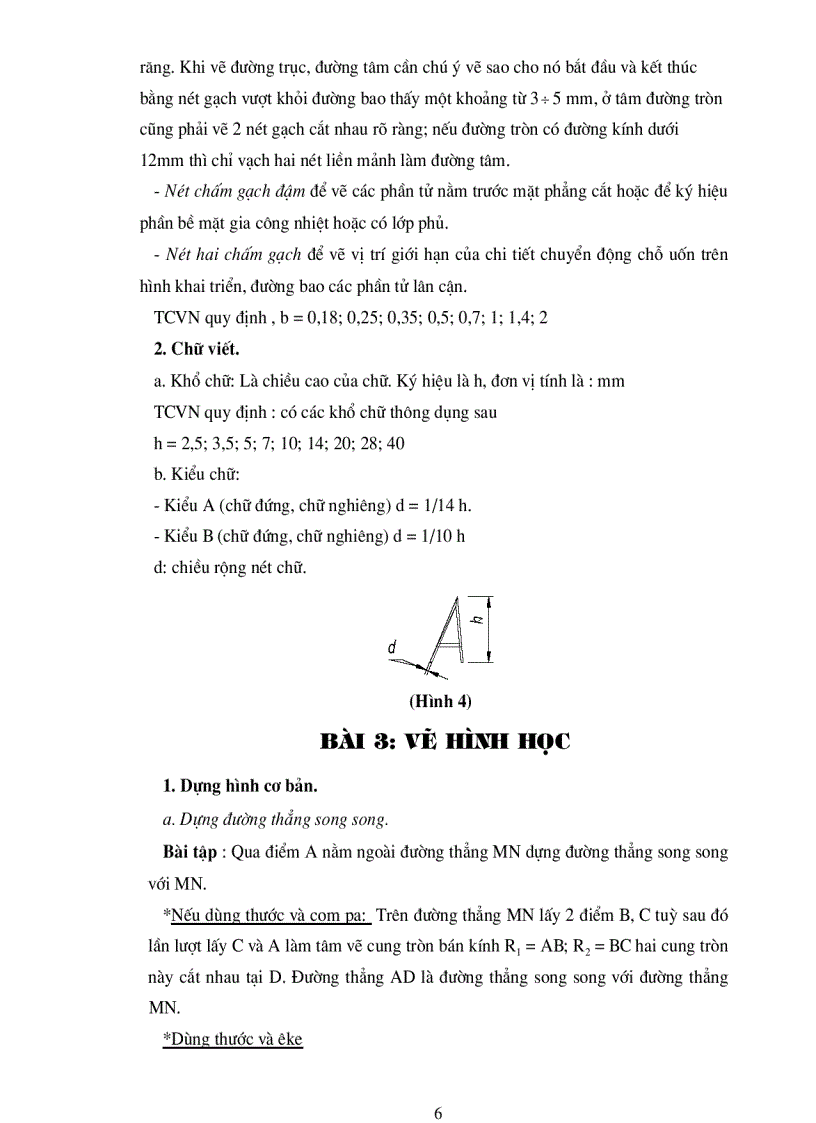 image for page Tài liệu ôn thi vẽ kỹ thuật