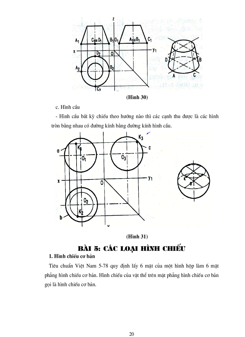 image for page Tài liệu ôn thi vẽ kỹ thuật