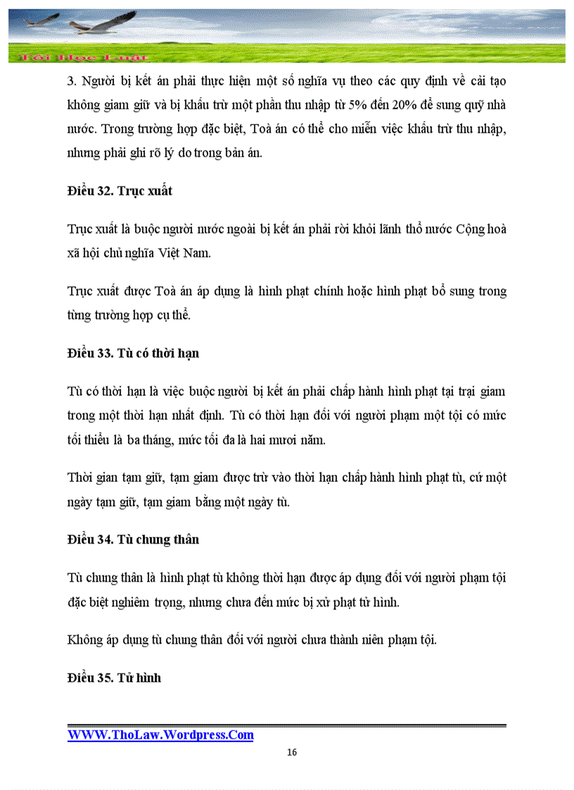 image for page Các VBPL trong Đề cương môn học Luật hình sự